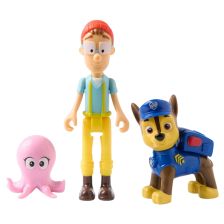 Σετ φιγούρες Spin Master Paw Patrol Chase και Captain Turbot.