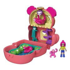 Σετ Mattel Polly Pocket Flip And Find Tropical Sloth GTM59