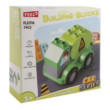 Κατασκευές Feelo Car Series Oil Tank Truck, 7 τεμαχίων.