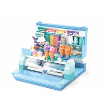 Κατασκευές Sluban MINI HANDCRAFT Πάγκος για παγωτό, 110 τεμ. B0792B