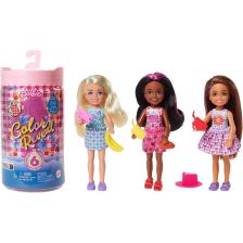 Κούκλα Mattel Barbie Color Reveal Picnic Series Chelsea Κούκλα έκπληξη.
