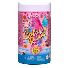 Κούκλα έκπληξη Mattel Barbie Color Reveal Sport Chelsea, 6 εκπλήξεις.