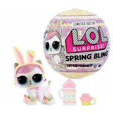 Κούκλα MGA L.O.L. Surprise Spring Bling Hops Pet, με 6 αξεσουάρ.