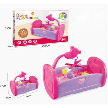 Κρεβάτι για κούκλα Raya Toys