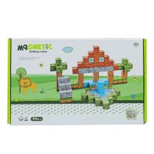 Μαγνητικές κατασκευές Raya Toys Magnetic Building Cubes, 99 τεμαχίων.