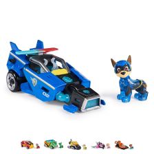 Σετ παιχνιδιού Spin Master Paw Patrol Mighty Pups φιγούρα με όχημα, φώτα και ήχους.