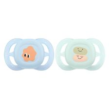 Ορθοδοντικές πιπίλες Philips Avent Ultra Start, 0-2 μηνών, με κουτί, 2 τεμαχίων.