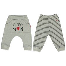 Παντελόνι Bebetto MUM&DAD 2 τεμ. 6-24μ. T2398