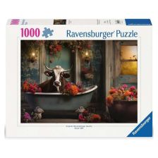 Παζλ Ravensburger Αγελάδα στην μπανιέρα, 1000 τεμαχίων.
