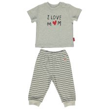 Πιτζάμα Bebetto I LOVE MUM 6-18μ. F1131
