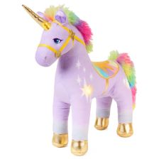 Λούτρινος Μονόκερος Spin Master Unicorn Academy Light up Wildstar, 38 εκατοστών.