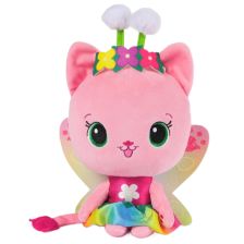 Λούτρινο παιχνίδι Gabby's Dollhouse Fairylandia Kitty Fairy, Λαμπερό γατάκι, 35 εκατοστών.