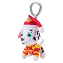 Λούτρινο παιχνίδι Spin Master Paw Patrol Winter Holiday Pups, με μπρελόκ, 10 εκατοστών.