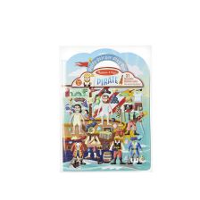 Βιβλίο με αυτοκόλλητα Melissa and Doug Περατικό καράβι 19102