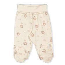 Βρεφικό παντελόνι Bebetto Organic little lamb, Εκρού, 0-6 μηνών, Τ3940.