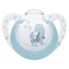 Πιπίλα σιλικόνης Nuk First Choice, 0-18 μηνών.