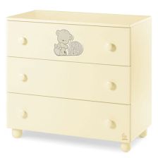 Συρταριέρα Βρεφική Italbaby BABY LOVE 3τεμ. Ivory