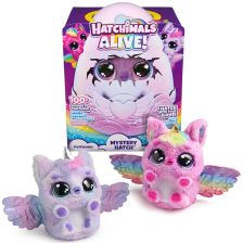 Διαδραστικό παιχνίδι αυγό έκπληξη Spin Master Hatchimals Alive Mystery Hatch Pufficorn, με φώτα και ήχους.