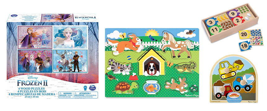 Дървени пъзели от Raya Toys