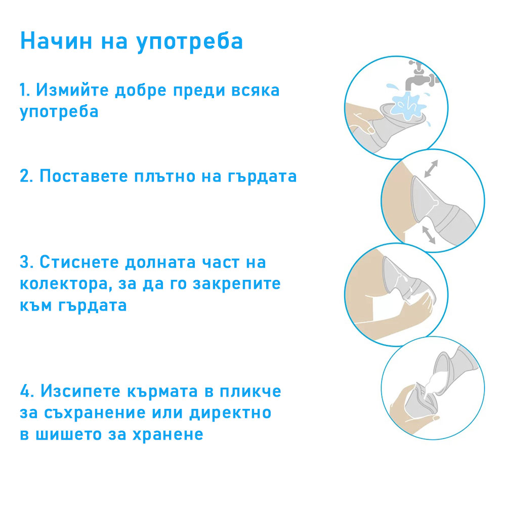 Колектор за кърма Babyono