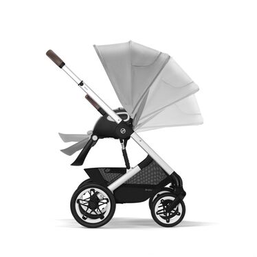 Бебешка количка Cybex Talos S Lux 2023, Moon Black