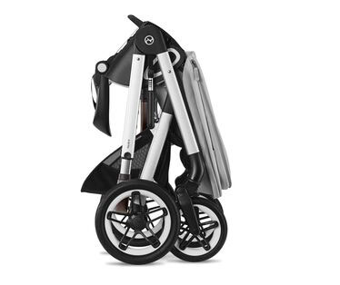 Бебешка количка Cybex Talos S Lux 2023, Moon Black