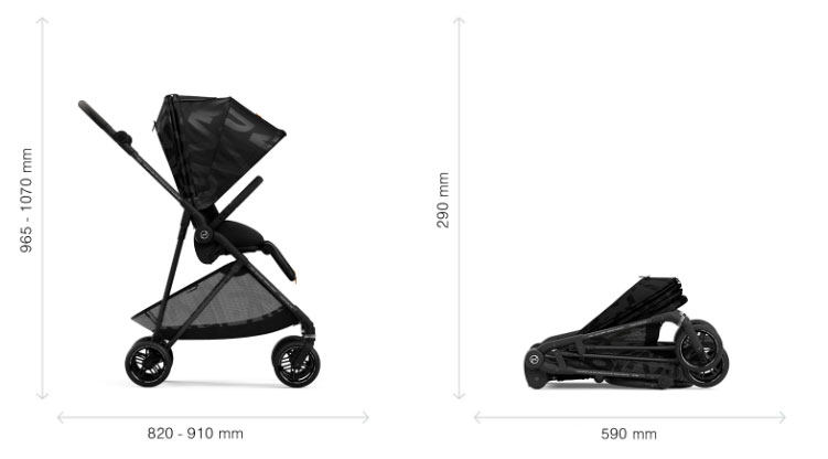 Бебешка количка Cybex Melio Street 2023