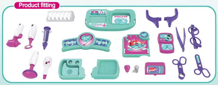 Докторски комплект в куфар Raya Toys Hello Doctor