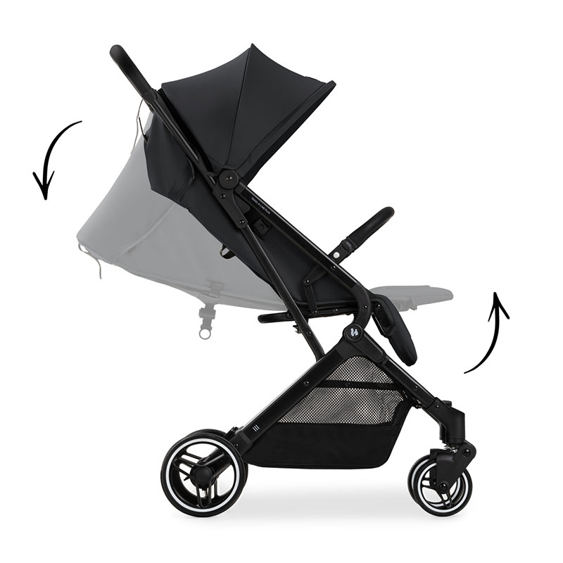 Бебешка лятна количка Hauck Travel N Care Plus, Black