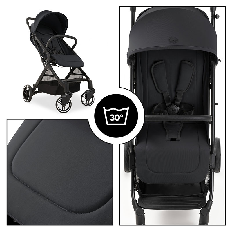 Бебешка лятна количка Hauck Travel N Care Plus, Black