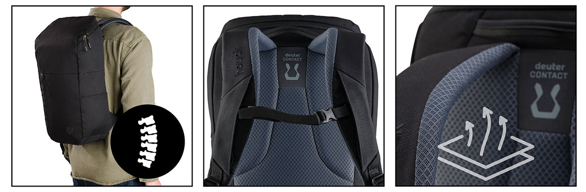 Раница за бебешки принадлежности 2в1 Hauck Pack N Walk, Black