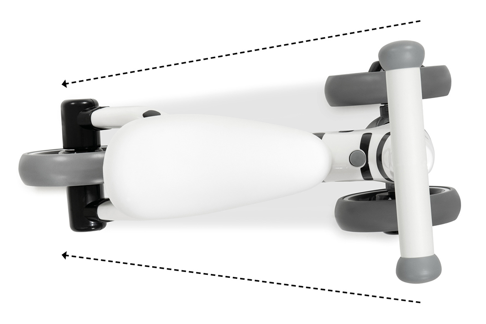 Триколка 1st Ride Three Zebra White