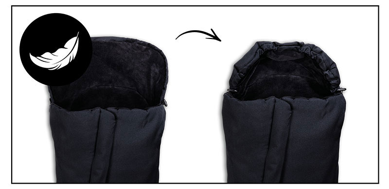 Чувалче за количка Hauck Footmuff Winter